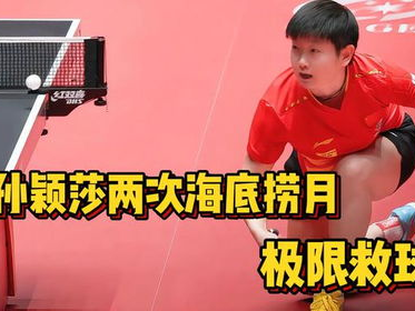 孙颖莎：海底捞月，绽放乒乓球赛场上的璀璨光芒